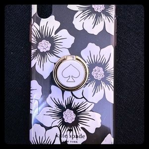 Kate Spade ♠️ IPhone XR case with phone ring